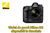 Varful de gama Nikon D6 disponibil de astazi in Romania