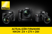 Nikon lanseaza noi firmware pentru aparatele foto mirrorless Nikon Z 9, Z 7II si Z 6II si anunta dezvoltarea gripului de telecomanda MC-N10