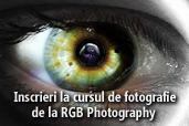 Inscrieri la cursul de fotografie de la RGB Photography 