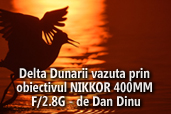 Delta Dunarii vazuta prin obiectivul NIKKOR AF-S 400MM F/2.8G ED VR - de Dan Dinu