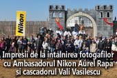 Impresii de la intalnirea fotografilor cu Ambasadorul Nikon Aurel Rapa si cascadorul Vali Vasilescu