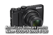 Actualizare firmware pentru Nikon COOLPIX S9900 si L30