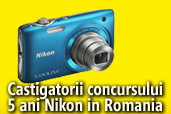 Castigatorii concursului 5 ani Nikon in Romania