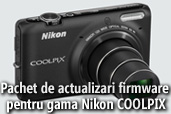 Pachet de actualizari firmware pentru gama Nikon COOLPIX