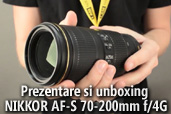 Unboxing si prezentare NIKKOR AF-S 70-200mm f/4G ED VR