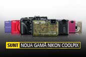 Nikon lanseaza AW100 - primul aparat COOLPIX subacvatic si alte 6 aparate compacte