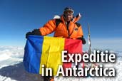 Crina Coco Popescu porneste o expeditie in Antarctica