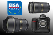 Nikon a obtinut premiile EISA European Professional Camera 2008-2009 si European Professional Lens 2008-2009