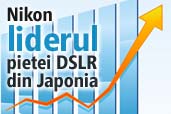Nikon a redevenit liderul pietei DSLR din Japonia