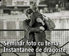 LIVE: Seminar foto cu tema Instantanee de dragoste