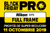 Nikon este FULL FRAME, de Black Friday Pro 2019!