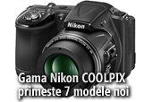 Gama Nikon COOLPIX  primeste 7 modele noi