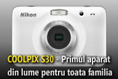 Nikon COOLPIX S30 - Nikon revolutioneaza lumea compactelor cu o noua categorie de aparate