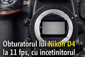 Asa arata obturatorul lui Nikon D4 la 11 cadre pe secunda