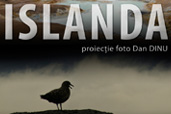 ISLANDA - proiectie foto Dan Dinu la Iasi