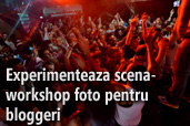 Experimenteaza scena - workshop foto pentru bloggeri in Cluj