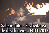 Galerie foto - Festivitatea de deschidere a FOTE 2013 si antrenamentul echipei de hochei a Romaniei
