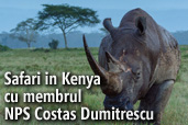 Safari in Kenya cu membrul NPS Costas Dumitrescu