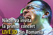 Nikon va invita la primul concert LIVE 3D din Romania  sustinut de Mihai Margineanu