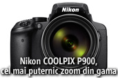 Nikon COOLPIX P900 - cel mai puternic zoom optic din gama