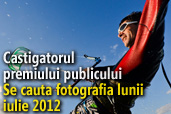 Se cauta fotografia lunii iulie 2012 - Castigatorul premiului publicului