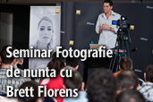 Inregistrare video: Seminar Fotografie de nunta cu Brett Florens