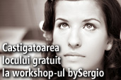 Castigatoarea locului gratuit la workshop-ul de nunta bySergio