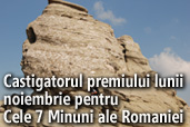 Castigatorul premiului lunii noiembrie pentru Cele 7 Minuni ale Romaniei