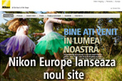 Nikon Europe lanseaza noul site