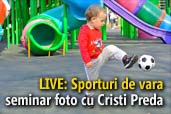 LIVE: Sporturi de vara - seminar foto cu Cristi Preda, Gazeta Sporturilor