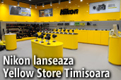 Nikon lanseaza primul magazin Yellow Store ce ofera studio foto  in Iulius Mall Timisoara