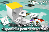 Nikon ViewNX 2.8.0, disponibila pentru descarcare
