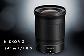 NIKON PREZINTA OBIECTIVUL PENTRU UNGHI LARG NIKKOR Z 24MM F/1.8 S