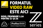 IESIRE VIDEO RAW PENTRU NIKON Z 7 SI Z 6