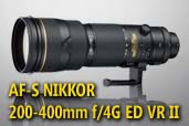 AF-S NIKKOR 200-400mm f/4G ED VR II - teleobiectiv versatil pentru profesionisti