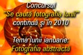 "Se cauta fotografia lunii" continua in 2010