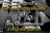 Se cauta fotografia lunii septembrie: Fotografie de sport