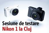 Sesiune de testare Nikon 1 la Yellow Store Cluj