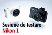 Sesiune de testare Nikon 1 la F64 si la Foto Hobby Shop