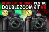 Promotii double zoom kit D5000 si D90