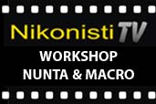 Transmisie LIVE: Workshop foto de nunta si macro