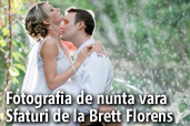 Fotografia de nunta vara - Sfaturi de la Brett Florens