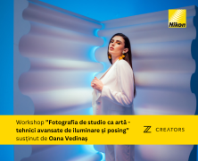 Workshop-ul de fotografie de studio, cu Creatorul Nikon Z 8 Oana Vedinas - impresiile participantilor