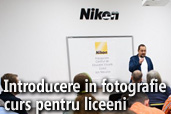 Introducere in fotografie - curs pentru liceeni la Centrul de Educatie Vizuala Nikon