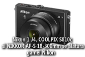 Doua aparate foto si un obiectiv all-around se alatura gamei Nikon
