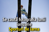 Se cauta fotografia lunii ianuarie: Sporturi de iarna