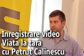 Inregistrare video: Seminar foto "Viata la tara" cu Petrut Calinescu