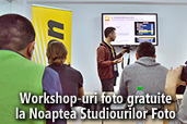 Workshop-uri foto gratuite la Noaptea Studiourilor Foto 